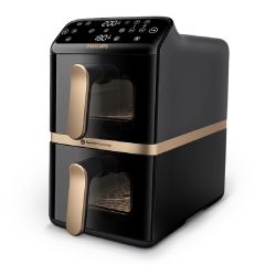 Philips - NA462/79 Dual Basket See-through Airfryer (10L) CR-NA462_79