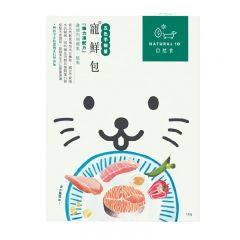 Natural10 - 【貓力湯】雞腿魚肉 貓咪鮮食包 125g Natural10-PouchCnF