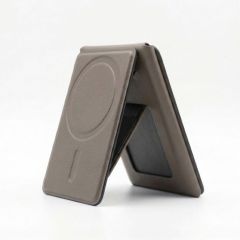 MONOCOZZI - LUCID Refined | 優質素皮革磁吸皮包支架兼容 MagSafe for iPhone(多款顏色)