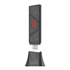 ASUS - ROG USB-BE92 BE6500 Tri-band WiFi 7 USB Adapter ( NE-AUBE92R ) NE-AUBE92R