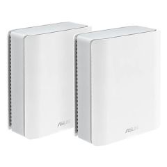 ASUS - ZENWIFI BT10/WH BE18000 Tri-Band WiFi 7 (802.11be) Smart AiMesh Extendable Router (2 Pack) (NE-AZBET1V) NE-AZBET1V