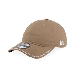 New Era - 920 MKT Visor Logo 平帽 – 卡其色