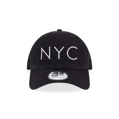 New Era - Casual Classic NYC 字樣帽 – 黑色