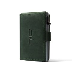 NIID - RFID Security Slide Mini Leather Wallet Emerald(Green) NII08-GN-WAL