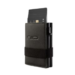 NIID - 環保純素皮革‧卡片‧錢‧輕便‧保護‧RFID 第二代小銀包型卡片盒(5種顏色選擇)