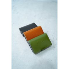 Slide III 防刮牛皮 RFID銀包卡片盒 - (黑色,棕色,綠色)