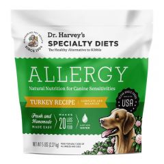 Dr. Harvey's - Allergy 天然營養無穀物火雞味 狗糧 (適合有過敏的狗狗) 5lb (2.27kg)