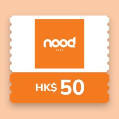 nood FOOD - $50 nood food現金券