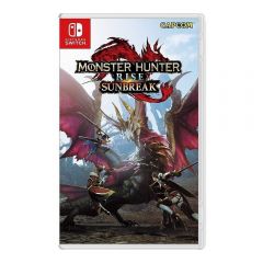 [預售] Nintendo Switch 遊戲 - MONSTER HUNTER RISE: SUNBREAK 亞洲版盒裝 DLC (預計到貨日期: 2022年6月30日後) NS-MHRsub