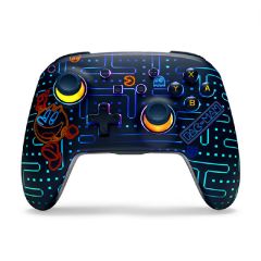 PowerA - Enhanced Wireless Controller for Nintendo Switch - Pac-man Neon Arcade NSGP0458_01