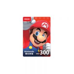 Nintendo - 香港Nintendo 任天堂預付卡 (HKD 100 / 300) ntd_HK_all