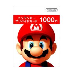Nintendo Japan Prepaid Card 1000JPY NTD_JP_1000_VR