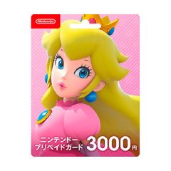 Nintendo Japan Prepaid Card 3000JPY NTD_JP_3000_VR