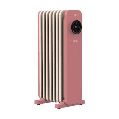 美的 - 1500W 7片電子式充油暖爐 (粉紅色) NY15-21D
