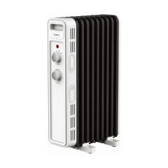 美的 - 2000W 9片機械式充油暖爐 (白色) NY20-21A NY20-21AW
