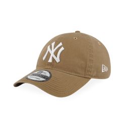 New Era MLB New York Yankees Basic 9Twenty 棒球帽 - 卡其色白字
