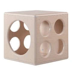 Paipaipets - Wooden Cube C Paipaipets-Cube-C