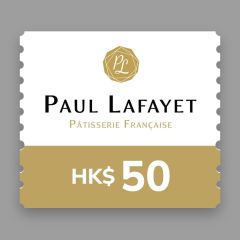 Paul Lafayet - HK$50 eVoucher CR-PL-CV50