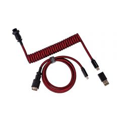 Keychron - Premium Coiled Cable (Purple/Red) Pcab-all