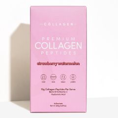 The Collagen Co. - 草莓西瓜膠原蛋白肽 (14包/ 560克罐裝) PCP-SW14S-28LP