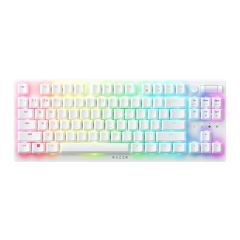 Razer - DeathStalker V2 Pro Tenkeyless RGB Wireless Low-Profile Optical Gaming Keyboard (White - Linear Optical Red Switch) PD-24378