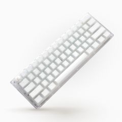 Ducky - One 3 Mini Aura White Gaming Keyboard (Cherry Red Switch) PD-24681