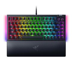 Razer - BlackWidow V4 75% Hot-Swappable Mechanical Gaming Keyboard (Black - Tactile Orange Switch - US Layout) PD-28348