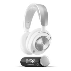 SteelSeries - Arctis Nova Pro X Wireless ANC 2.4G & Bluetooth Wireless Headset (61525)(For PC and XBOX)(White) PD-34225