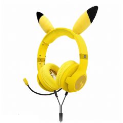 HORI - Pikachu Plush Ears Wired Gaming Headset for Nintendo Switch (NSW-550) PD-36369