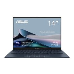 ASUS Zenbook 14 3K OLED Touch (Ultra7-255H+32GB Ram+1TB SSD+Win11 Home) Laptop (Ponder Blue/Foggy Silver) PD-3832UX3405CA-MO