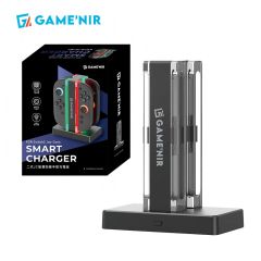GAME'NIR - Switch2 Smart Four-Slot Controller Charging Dock (For 2nd Gen Joy-Con Only) PD-41626