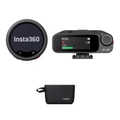 Insta360 - Mic Pro Wireless Microphone with E-Ink Display (1 TX + 1 RX) CR-PD-47430