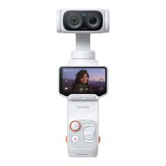 Insta360 - Luna Ultra 8K Leica Dual-lens 3-Axis Gimbal Camera (Standard Bundle)(Stellar White) CR-PD-47693