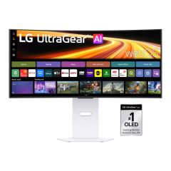 LG - UltraGear GX9s 34 inch WQHD 240Hz OLED Smart Monitor(34GX90SB-W) PD-47848