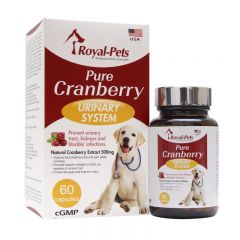 Royal-Pets - Pure Cranberry 60 capsules PE-RO09