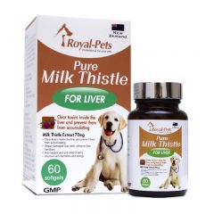 Royal-Pets - Pure Milk Thistle 60 softgels PE-RO10