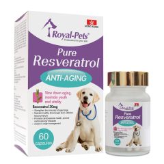 Royal-Pets - Pure Resveratrol 60 capsules PE-RO11