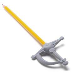 Peleg Design - PenSword Sword Pencil Eraser Grey PE953
