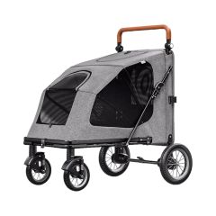 Bello - 升級版大狗 四輪萬向可摺狗狗手推車 (寵物承重：55kg)