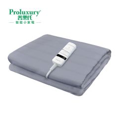 Proluxury - Three Heat Setting Electric Blanklet 150 x 80cm / Single Size - Grey (PHB006001) PHB006001