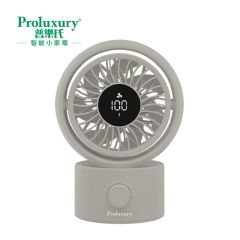 Proluxury - USB Digital Display 10-Speed Desktop Fan (PHF100200GY) PHF100200GY