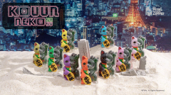 Pixel Zipper - Kouun Neko 50:50 招財貓手辦盲盒 (1件隨機款)