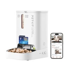 Petkit - YumShare Dual-hopper 2 Al Automatic Feeder with Camera