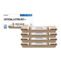 Petkit - Purobot Crystal Duo AI專用貓砂及砂盤替換套裝 - 4個裝 pkt7s_D