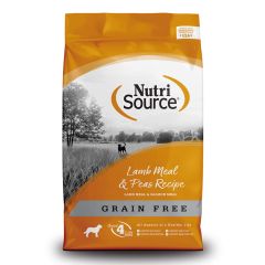 Nurti Source - Lamb Meal & Peas Recipe Grain Free Dog Food 12lb PL073893291077
