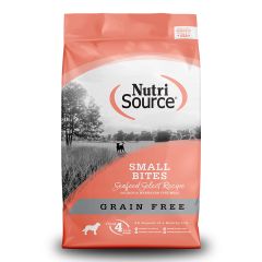 Nurti Source - Small Bites Seafood Select Recipe Grain Free Dog Food 12lb PL073893430131