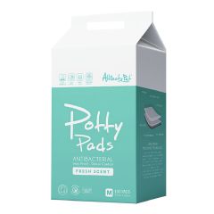 AltimatePet - Antibacterial Potty Pads(100pc) 45x60cm(M) x 2pcs CR-PL671875796642