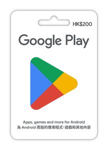 Hong Kong Google Play Gift Card $200 (YWR/MGR/STR) CR-4178751