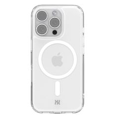 Power Support - Air Jacket Mag Hybrid for iPhone 16 Pro (6.3") (Compatible with MagSafe) - Clear PLLT-32AJ