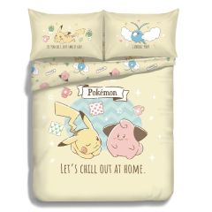 Casablanca - Pokémon Cartoon Cotton Series Bedding Set (Multi Sizes)(PM019FDS+PM019QCC) PM019GBS-MO